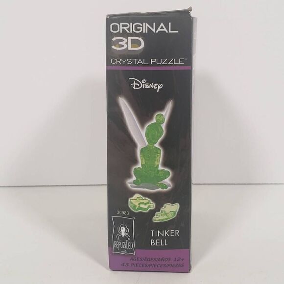 Disney Tinker Bell Original 3-D Crystal Puzzle Level 1 Sealed NEW - Picture 2 of 6